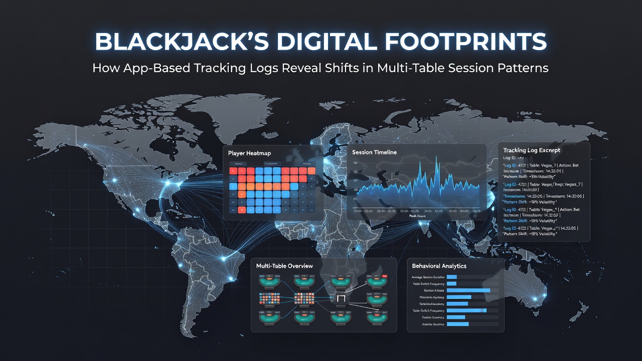 Analyse von Tracking-Logs offenbart Veränderungen in Blackjack-Multi-Tisch-Sitzungen